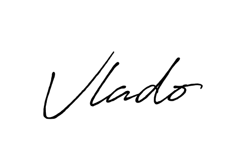 How to make Vlado signature? Antro_Vectra_Bolder is a professional autograph style. Create handwritten signature for Vlado name. Vlado signature style 7 images and pictures png