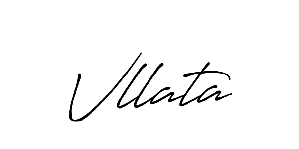 Design your own signature with our free online signature maker. With this signature software, you can create a handwritten (Antro_Vectra_Bolder) signature for name Vllata. Vllata signature style 7 images and pictures png