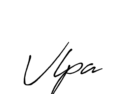 Vlpa stylish signature style. Best Handwritten Sign (Antro_Vectra_Bolder) for my name. Handwritten Signature Collection Ideas for my name Vlpa. Vlpa signature style 7 images and pictures png