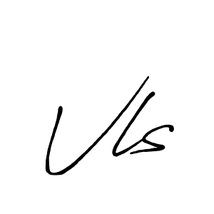 Create a beautiful signature design for name Vls. With this signature (Antro_Vectra_Bolder) fonts, you can make a handwritten signature for free. Vls signature style 7 images and pictures png