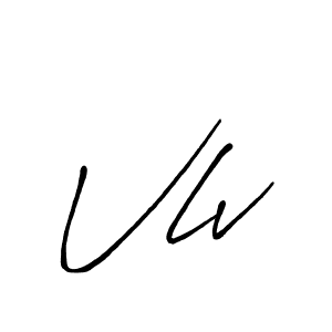 How to make Vlv signature? Antro_Vectra_Bolder is a professional autograph style. Create handwritten signature for Vlv name. Vlv signature style 7 images and pictures png