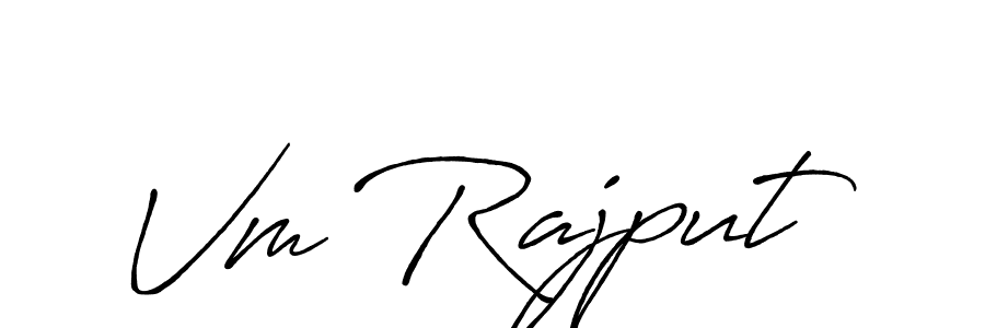 How to Draw Vm Rajput signature style? Antro_Vectra_Bolder is a latest design signature styles for name Vm Rajput. Vm Rajput signature style 7 images and pictures png