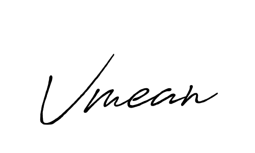 Similarly Antro_Vectra_Bolder is the best handwritten signature design. Signature creator online .You can use it as an online autograph creator for name Vmean. Vmean signature style 7 images and pictures png