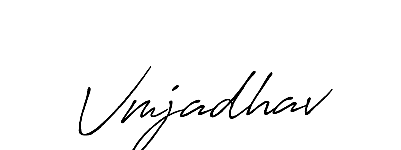 You should practise on your own different ways (Antro_Vectra_Bolder) to write your name (Vmjadhav) in signature. don't let someone else do it for you. Vmjadhav signature style 7 images and pictures png