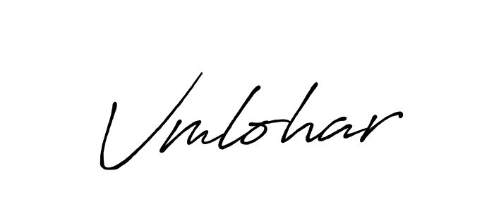 Antro_Vectra_Bolder is a professional signature style that is perfect for those who want to add a touch of class to their signature. It is also a great choice for those who want to make their signature more unique. Get Vmlohar name to fancy signature for free. Vmlohar signature style 7 images and pictures png