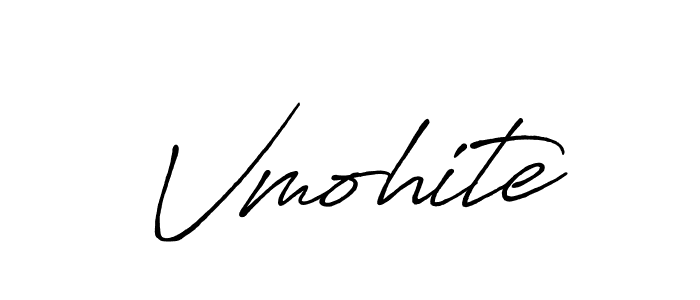 How to make Vmohite name signature. Use Antro_Vectra_Bolder style for creating short signs online. This is the latest handwritten sign. Vmohite signature style 7 images and pictures png