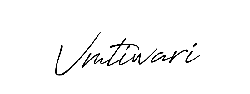 Make a beautiful signature design for name Vmtiwari. Use this online signature maker to create a handwritten signature for free. Vmtiwari signature style 7 images and pictures png