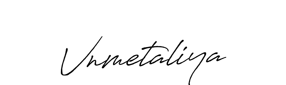 Use a signature maker to create a handwritten signature online. With this signature software, you can design (Antro_Vectra_Bolder) your own signature for name Vnmetaliya. Vnmetaliya signature style 7 images and pictures png