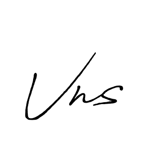 Similarly Antro_Vectra_Bolder is the best handwritten signature design. Signature creator online .You can use it as an online autograph creator for name Vns. Vns signature style 7 images and pictures png