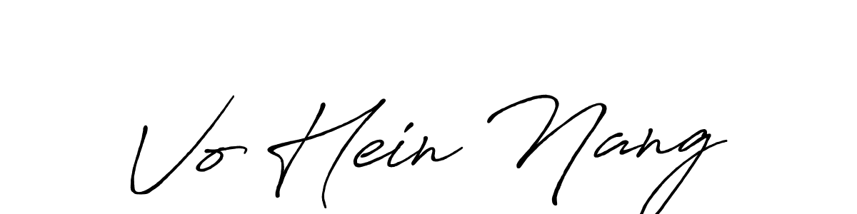 Make a beautiful signature design for name Vo Hein Nang. Use this online signature maker to create a handwritten signature for free. Vo Hein Nang signature style 7 images and pictures png