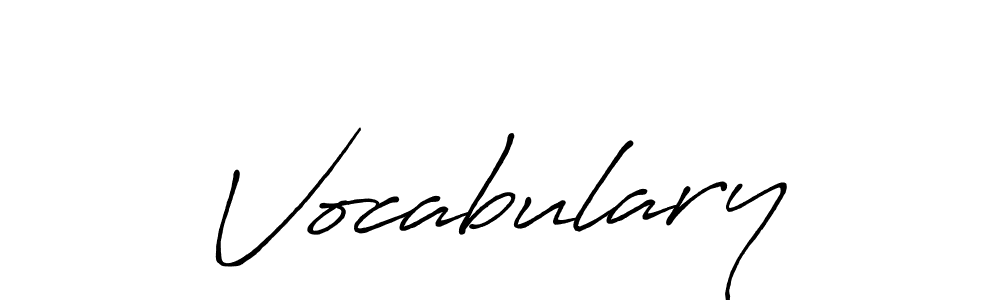 Antro_Vectra_Bolder is a professional signature style that is perfect for those who want to add a touch of class to their signature. It is also a great choice for those who want to make their signature more unique. Get Vocabulary name to fancy signature for free. Vocabulary signature style 7 images and pictures png