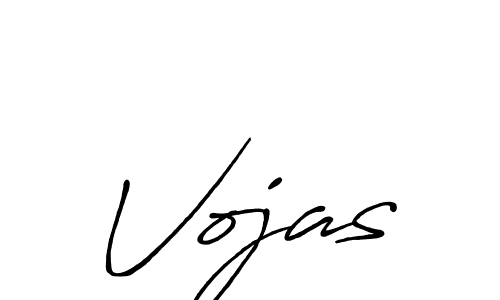 How to make Vojas signature? Antro_Vectra_Bolder is a professional autograph style. Create handwritten signature for Vojas name. Vojas signature style 7 images and pictures png