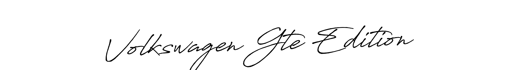 The best way (Antro_Vectra_Bolder) to make a short signature is to pick only two or three words in your name. The name Volkswagen Gte Edition include a total of six letters. For converting this name. Volkswagen Gte Edition signature style 7 images and pictures png