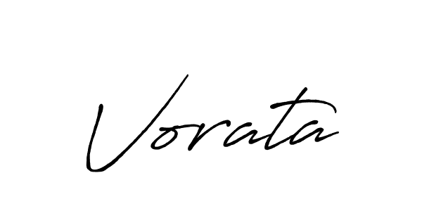 How to make Vorata signature? Antro_Vectra_Bolder is a professional autograph style. Create handwritten signature for Vorata name. Vorata signature style 7 images and pictures png