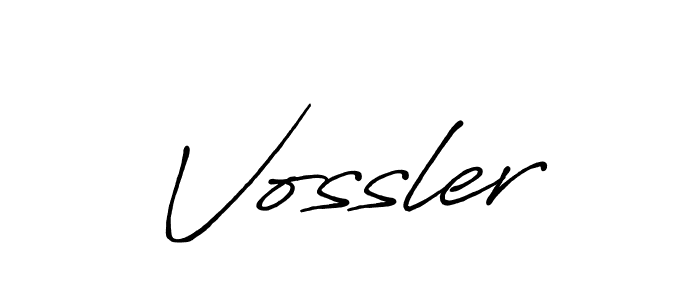 Also we have Vossler name is the best signature style. Create professional handwritten signature collection using Antro_Vectra_Bolder autograph style. Vossler signature style 7 images and pictures png