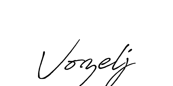 Antro_Vectra_Bolder is a professional signature style that is perfect for those who want to add a touch of class to their signature. It is also a great choice for those who want to make their signature more unique. Get Vozelj name to fancy signature for free. Vozelj signature style 7 images and pictures png