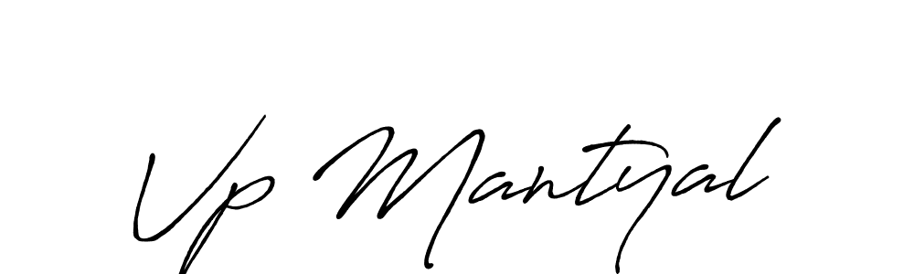 It looks lik you need a new signature style for name Vp Mantyal. Design unique handwritten (Antro_Vectra_Bolder) signature with our free signature maker in just a few clicks. Vp Mantyal signature style 7 images and pictures png