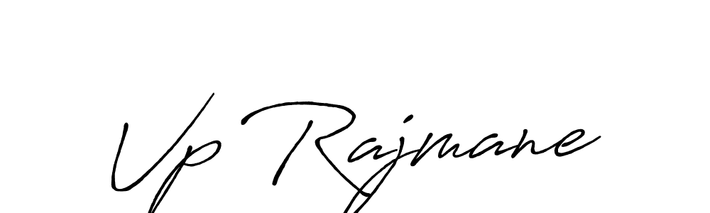 Similarly Antro_Vectra_Bolder is the best handwritten signature design. Signature creator online .You can use it as an online autograph creator for name Vp Rajmane. Vp Rajmane signature style 7 images and pictures png