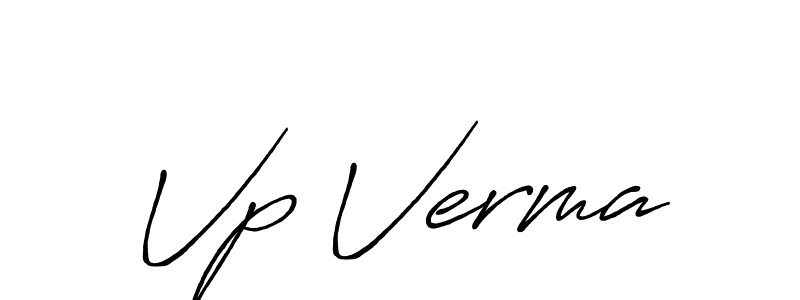 The best way (Antro_Vectra_Bolder) to make a short signature is to pick only two or three words in your name. The name Vp Verma include a total of six letters. For converting this name. Vp Verma signature style 7 images and pictures png
