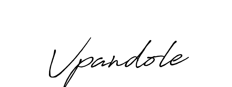 Use a signature maker to create a handwritten signature online. With this signature software, you can design (Antro_Vectra_Bolder) your own signature for name Vpandole. Vpandole signature style 7 images and pictures png