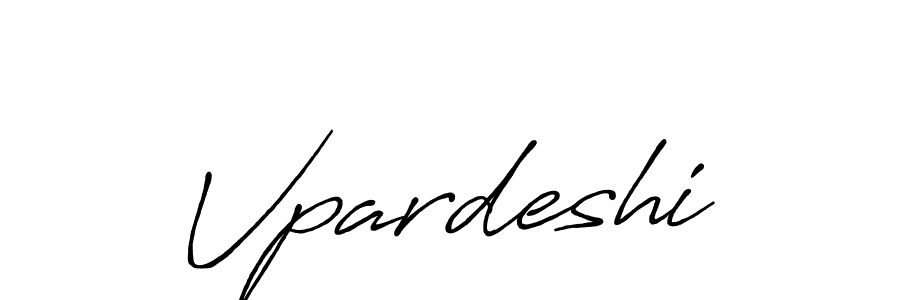 Make a beautiful signature design for name Vpardeshi. Use this online signature maker to create a handwritten signature for free. Vpardeshi signature style 7 images and pictures png