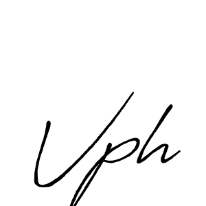 Best and Professional Signature Style for Vph. Antro_Vectra_Bolder Best Signature Style Collection. Vph signature style 7 images and pictures png