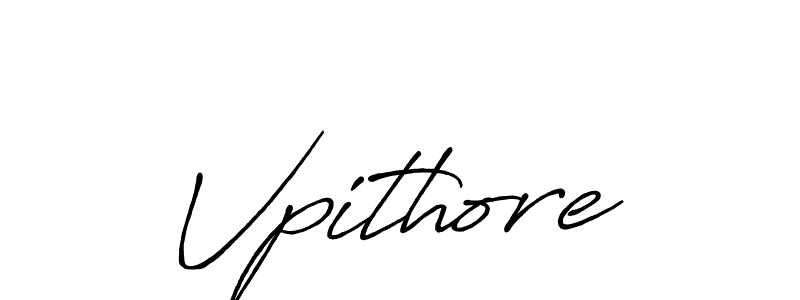 Use a signature maker to create a handwritten signature online. With this signature software, you can design (Antro_Vectra_Bolder) your own signature for name Vpithore. Vpithore signature style 7 images and pictures png