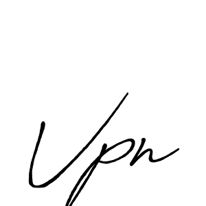 Design your own signature with our free online signature maker. With this signature software, you can create a handwritten (Antro_Vectra_Bolder) signature for name Vpn. Vpn signature style 7 images and pictures png