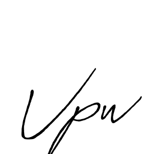 Also we have Vpw name is the best signature style. Create professional handwritten signature collection using Antro_Vectra_Bolder autograph style. Vpw signature style 7 images and pictures png