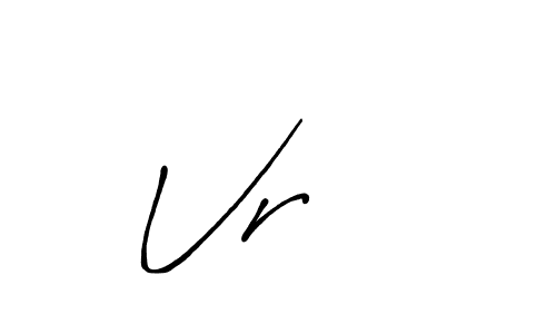 Design your own signature with our free online signature maker. With this signature software, you can create a handwritten (Antro_Vectra_Bolder) signature for name Vr   . Vr    signature style 7 images and pictures png