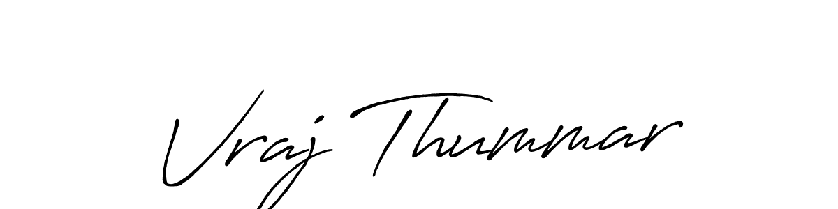 if you are searching for the best signature style for your name Vraj Thummar. so please give up your signature search. here we have designed multiple signature styles  using Antro_Vectra_Bolder. Vraj Thummar signature style 7 images and pictures png
