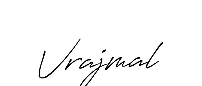 Similarly Antro_Vectra_Bolder is the best handwritten signature design. Signature creator online .You can use it as an online autograph creator for name Vrajmal. Vrajmal signature style 7 images and pictures png