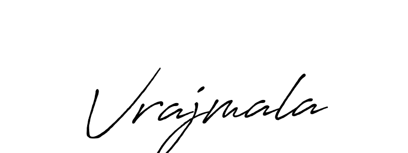 You can use this online signature creator to create a handwritten signature for the name Vrajmala. This is the best online autograph maker. Vrajmala signature style 7 images and pictures png