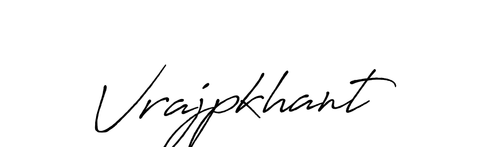 Also You can easily find your signature by using the search form. We will create Vrajpkhant name handwritten signature images for you free of cost using Antro_Vectra_Bolder sign style. Vrajpkhant signature style 7 images and pictures png