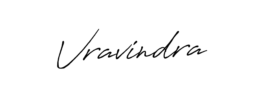 Create a beautiful signature design for name Vravindra. With this signature (Antro_Vectra_Bolder) fonts, you can make a handwritten signature for free. Vravindra signature style 7 images and pictures png