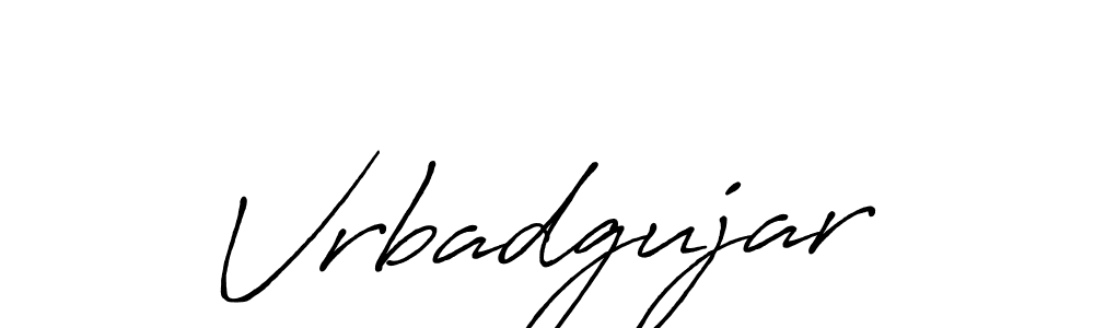 How to Draw Vrbadgujar signature style? Antro_Vectra_Bolder is a latest design signature styles for name Vrbadgujar. Vrbadgujar signature style 7 images and pictures png