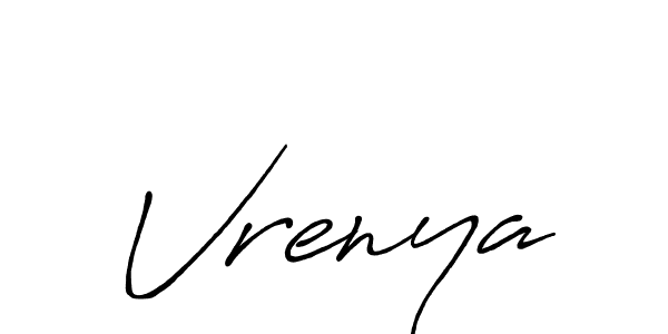Also we have Vrenya name is the best signature style. Create professional handwritten signature collection using Antro_Vectra_Bolder autograph style. Vrenya signature style 7 images and pictures png