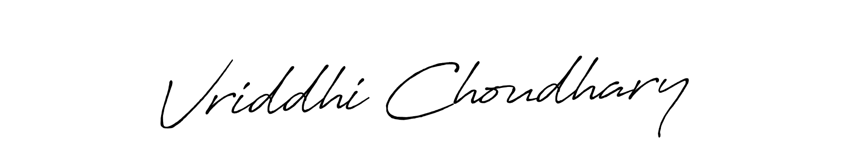 Make a beautiful signature design for name Vriddhi Choudhary. Use this online signature maker to create a handwritten signature for free. Vriddhi Choudhary signature style 7 images and pictures png