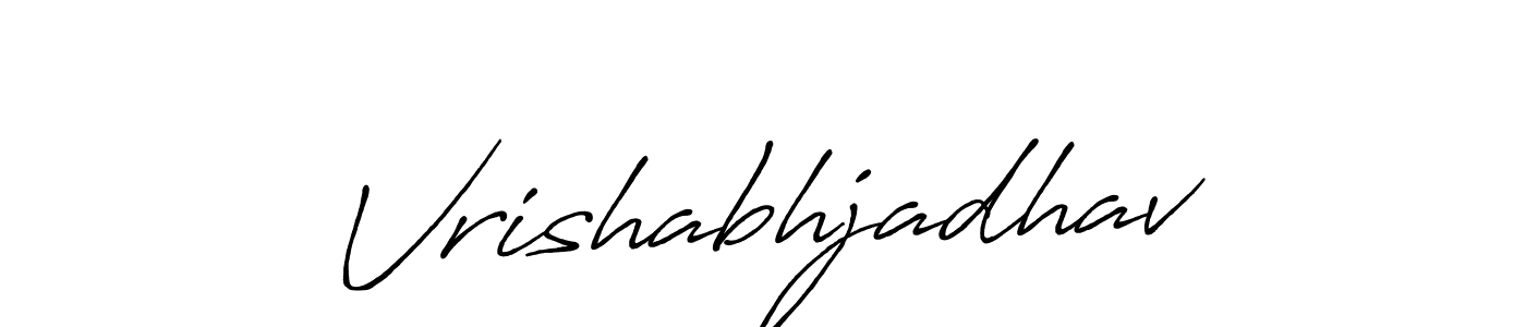 Similarly Antro_Vectra_Bolder is the best handwritten signature design. Signature creator online .You can use it as an online autograph creator for name Vrishabhjadhav. Vrishabhjadhav signature style 7 images and pictures png