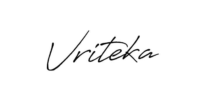 Similarly Antro_Vectra_Bolder is the best handwritten signature design. Signature creator online .You can use it as an online autograph creator for name Vriteka. Vriteka signature style 7 images and pictures png