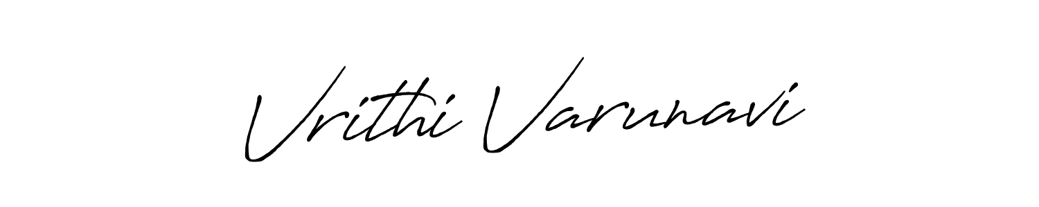 How to make Vrithi Varunavi signature? Antro_Vectra_Bolder is a professional autograph style. Create handwritten signature for Vrithi Varunavi name. Vrithi Varunavi signature style 7 images and pictures png