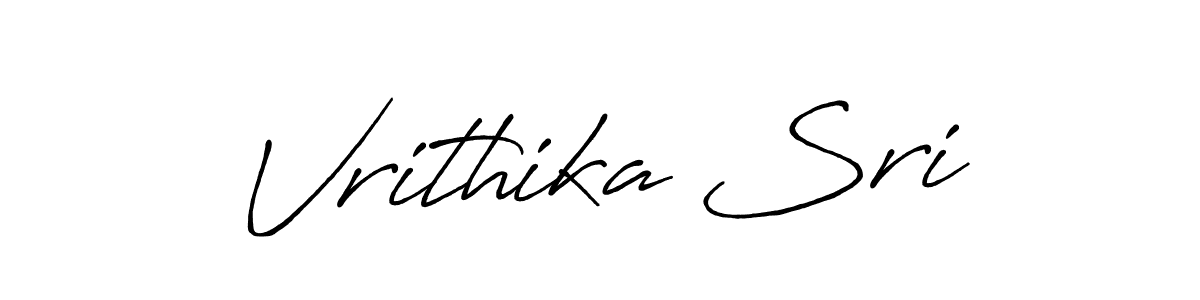 This is the best signature style for the Vrithika Sri name. Also you like these signature font (Antro_Vectra_Bolder). Mix name signature. Vrithika Sri signature style 7 images and pictures png