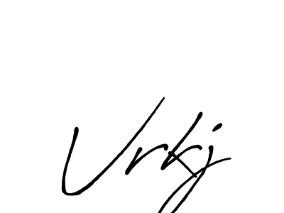 Make a beautiful signature design for name Vrkj. Use this online signature maker to create a handwritten signature for free. Vrkj signature style 7 images and pictures png