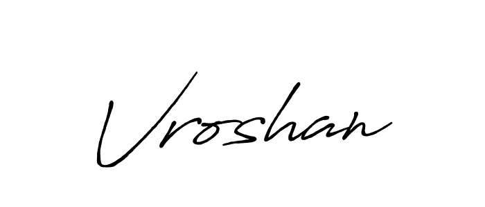 This is the best signature style for the Vroshan name. Also you like these signature font (Antro_Vectra_Bolder). Mix name signature. Vroshan signature style 7 images and pictures png