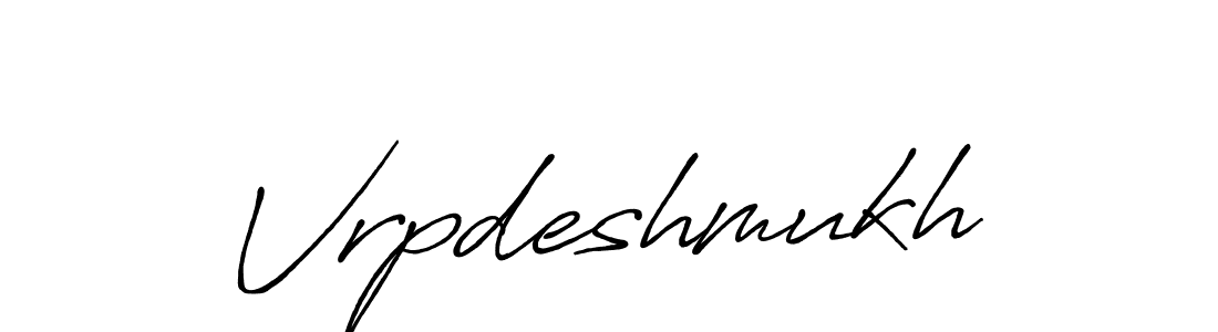 How to Draw Vrpdeshmukh signature style? Antro_Vectra_Bolder is a latest design signature styles for name Vrpdeshmukh. Vrpdeshmukh signature style 7 images and pictures png