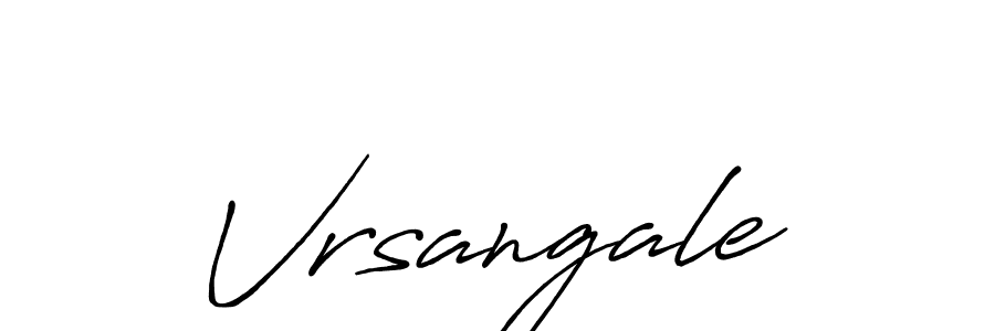 Best and Professional Signature Style for Vrsangale. Antro_Vectra_Bolder Best Signature Style Collection. Vrsangale signature style 7 images and pictures png