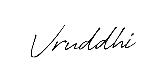 Make a beautiful signature design for name Vruddhi. Use this online signature maker to create a handwritten signature for free. Vruddhi signature style 7 images and pictures png