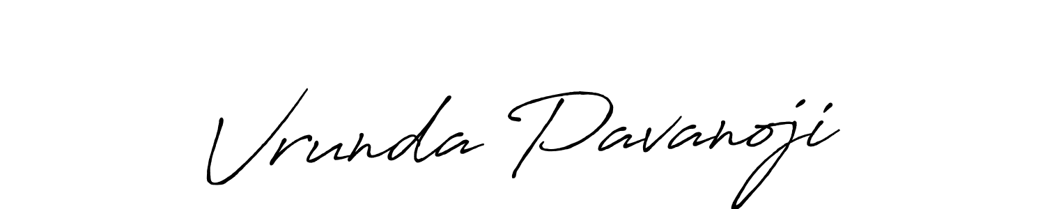 See photos of Vrunda Pavanoji official signature by Spectra . Check more albums & portfolios. Read reviews & check more about Antro_Vectra_Bolder font. Vrunda Pavanoji signature style 7 images and pictures png