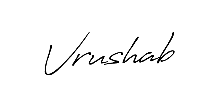 Make a short Vrushab signature style. Manage your documents anywhere anytime using Antro_Vectra_Bolder. Create and add eSignatures, submit forms, share and send files easily. Vrushab signature style 7 images and pictures png