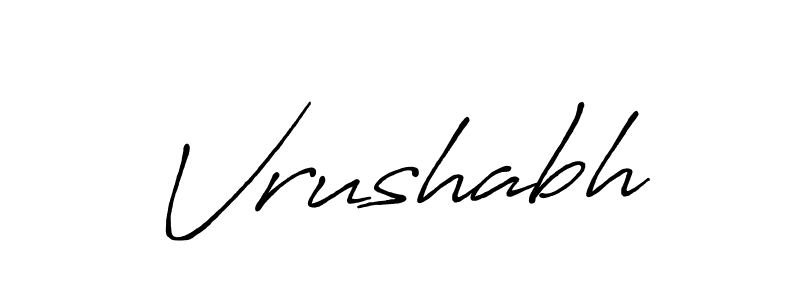 Once you've used our free online signature maker to create your best signature Antro_Vectra_Bolder style, it's time to enjoy all of the benefits that Vrushabh name signing documents. Vrushabh signature style 7 images and pictures png